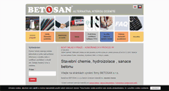 Desktop Screenshot of betosan.cz