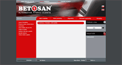 Desktop Screenshot of eshop.betosan.cz